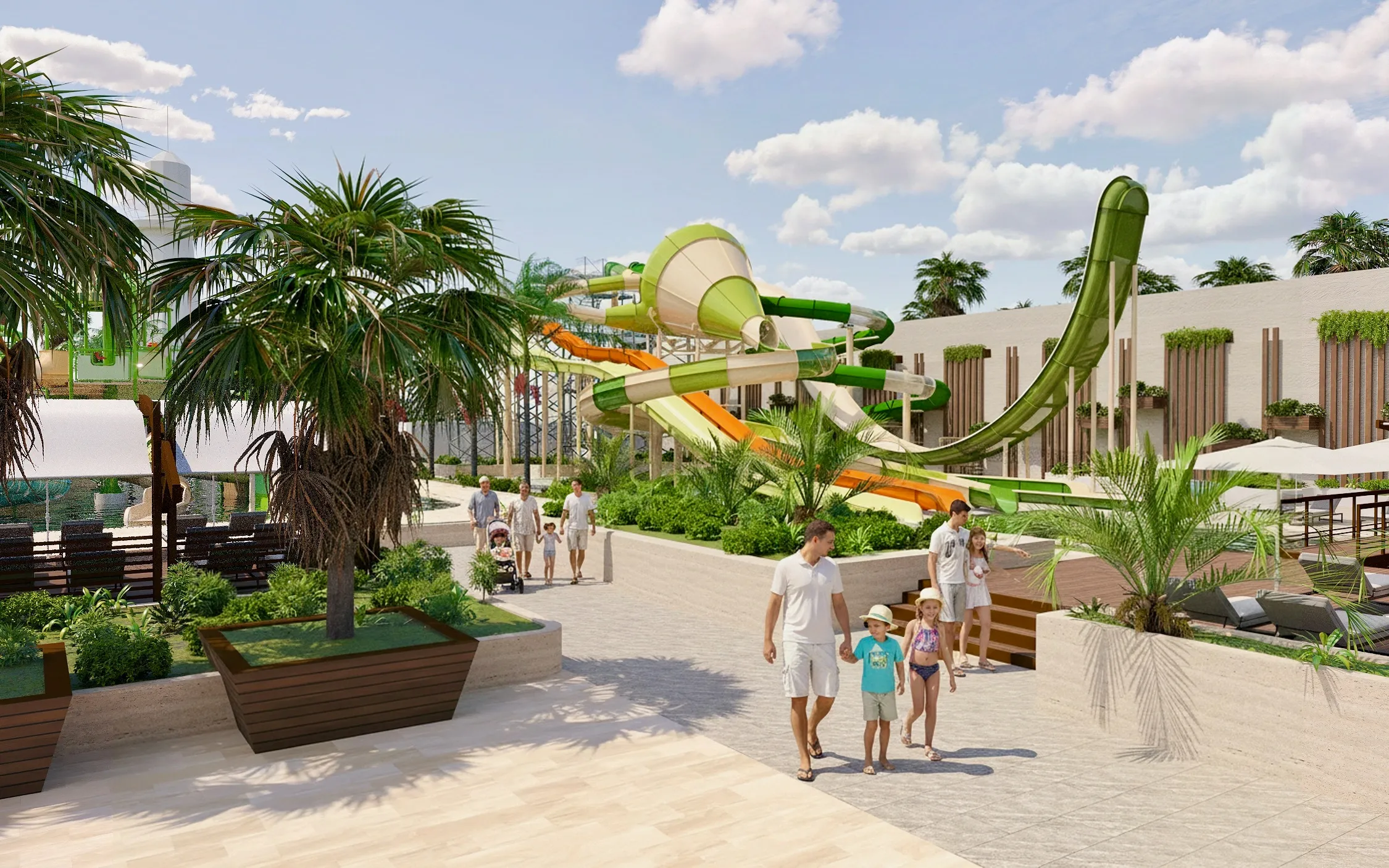 Aquapark — Adenya Resort Hotel